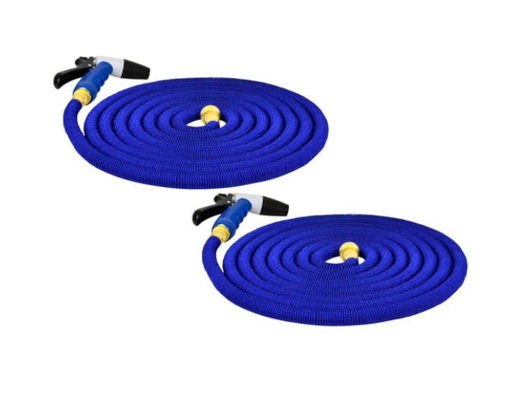 HoseCoil 50' Expandable Hose With Spray Nozzel