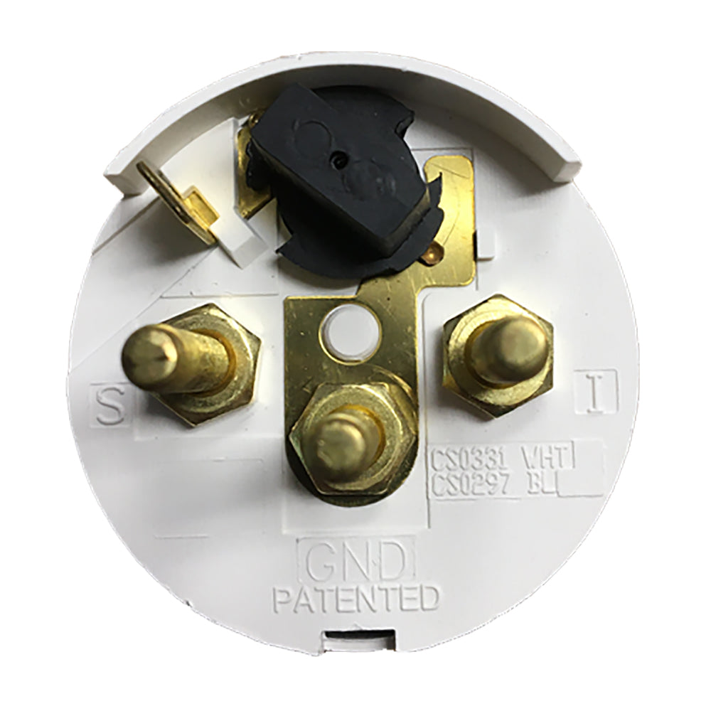 Faria Chesapeake White SS 2 "Jauge de température de culasse (60-220F) [13806]