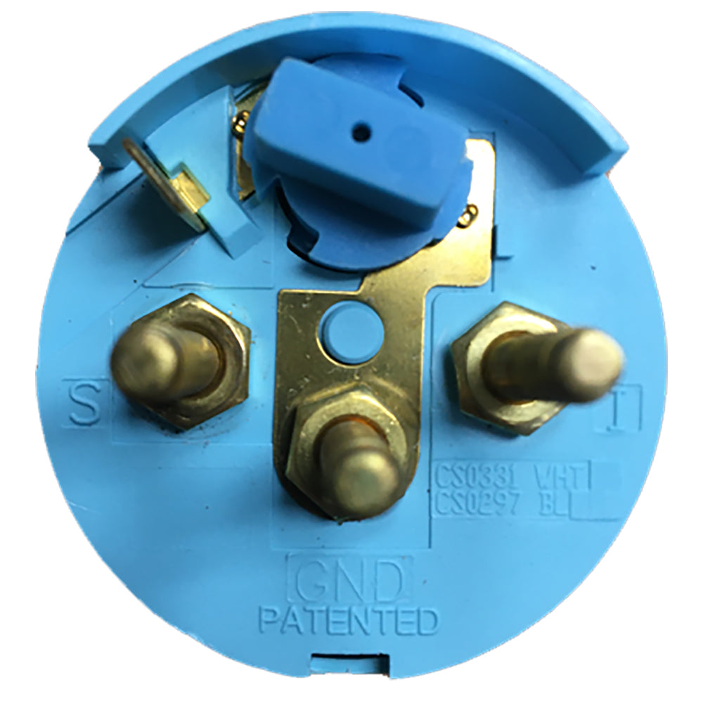 Faria Euro Black 2 "Jauge de pression d'huile - métrique (5 bar) [12805]