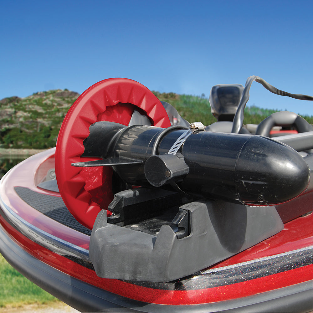 Couverture d'hélice de moteur de pêche à la traîne Taylor Made - Couverture à 3 lames - 10 "- Rouge [355]