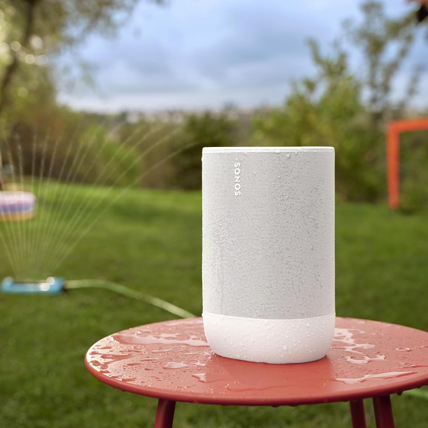 Sonos Move 2, Portable Smart Wireless Speaker with Voice Control (White)