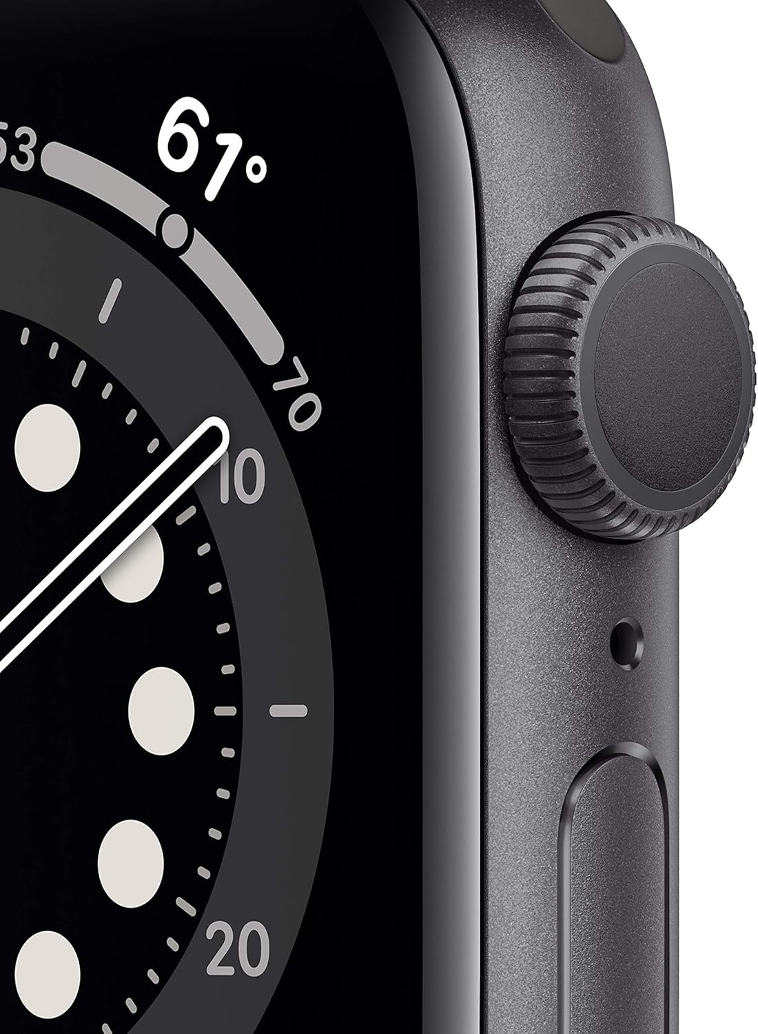 Apple Watch Series 6, 40mm Aluminum Case, GPS (Space Gray)