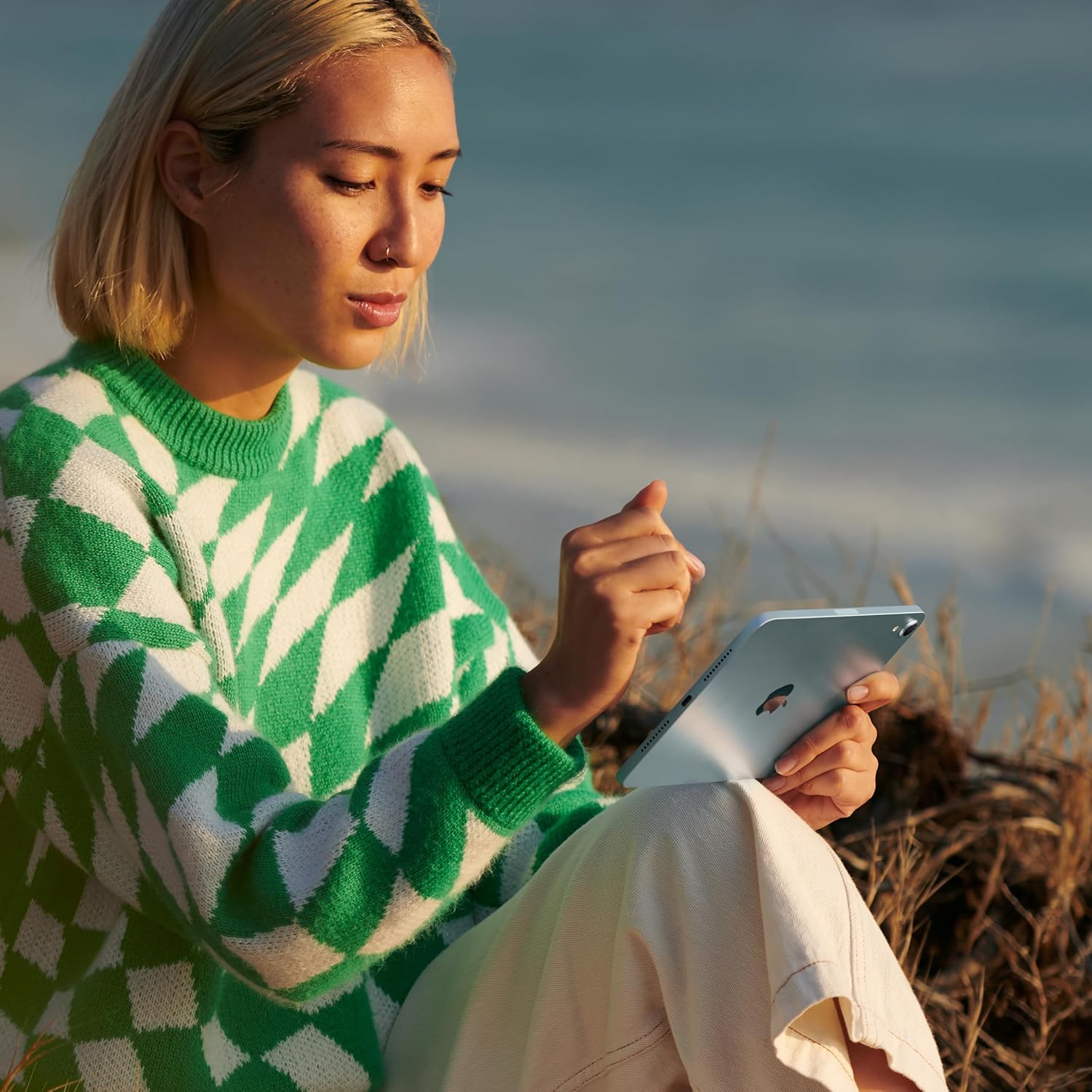 Apple iPad Mini 7 8.3" Display 128GB Storage WiFi Only 4XN73LL/A - Blue