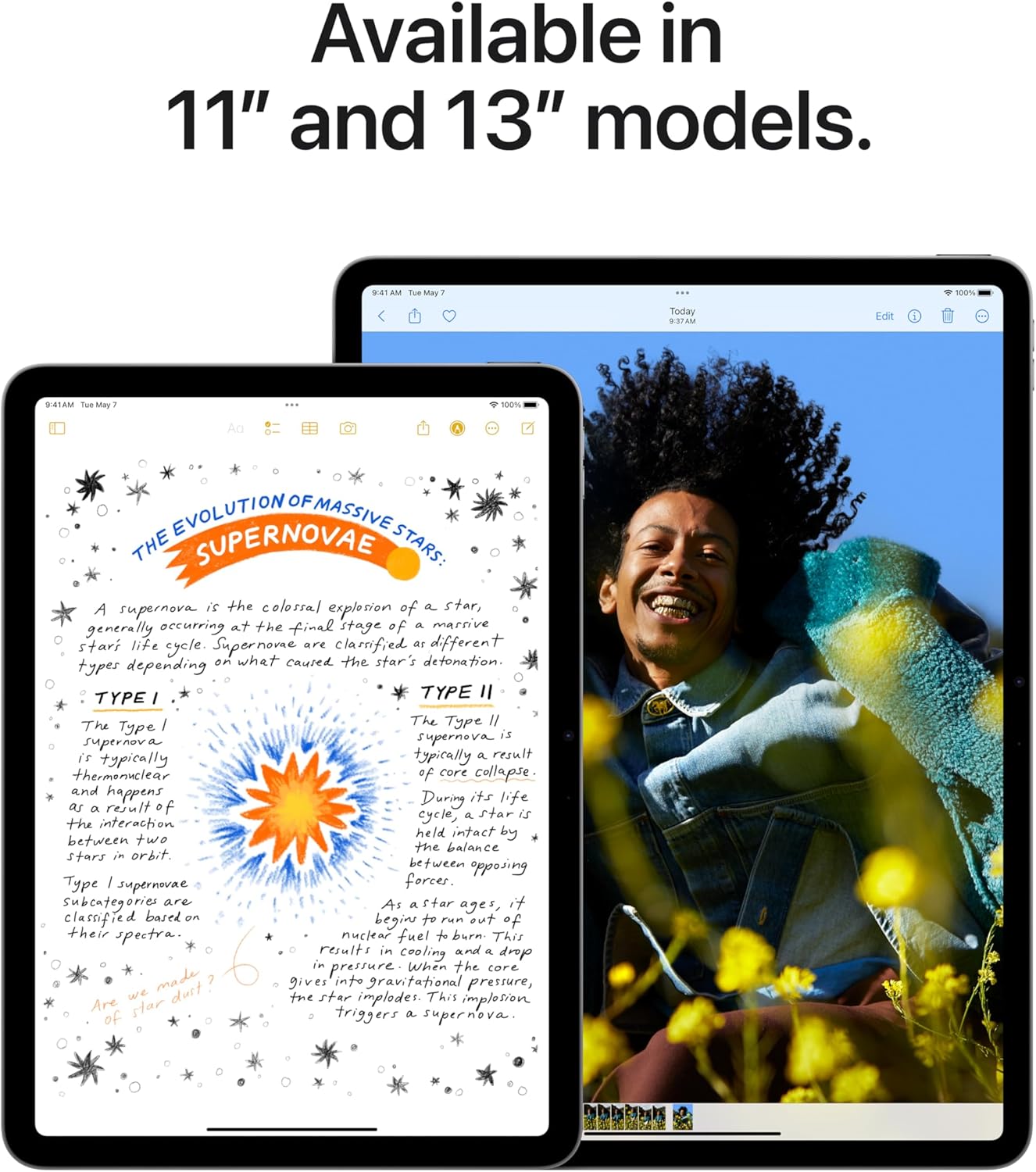 Apple iPad Air M2 13 12.9" Display 128GB Storage WiFi + Cellular MV6Q3LL/A - Space Gray