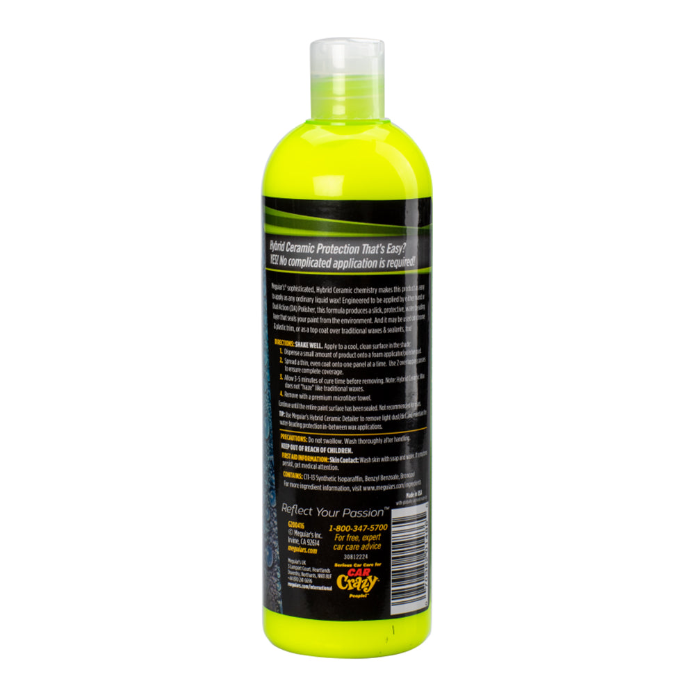 Cire liquide en céramique hybride Meguiars - 16 oz [G200416]