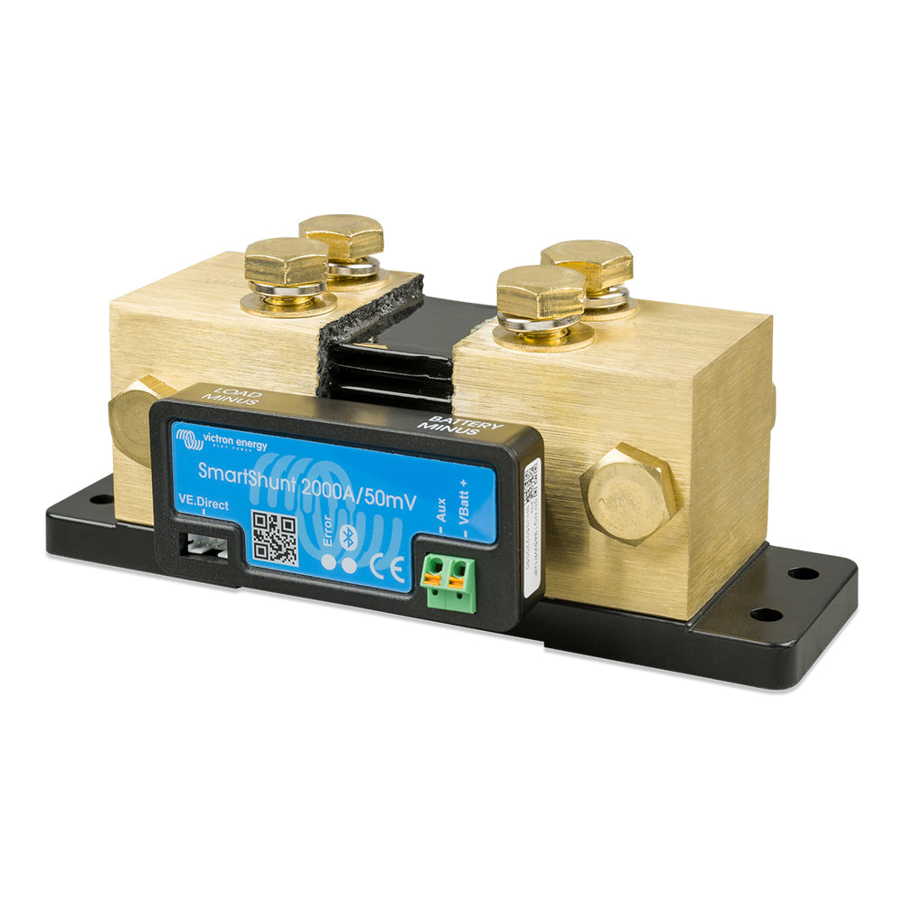 Victron SmartShunt 2000AMP/50MV Derivación de batería inteligente Bluetooth [SHU050220050]