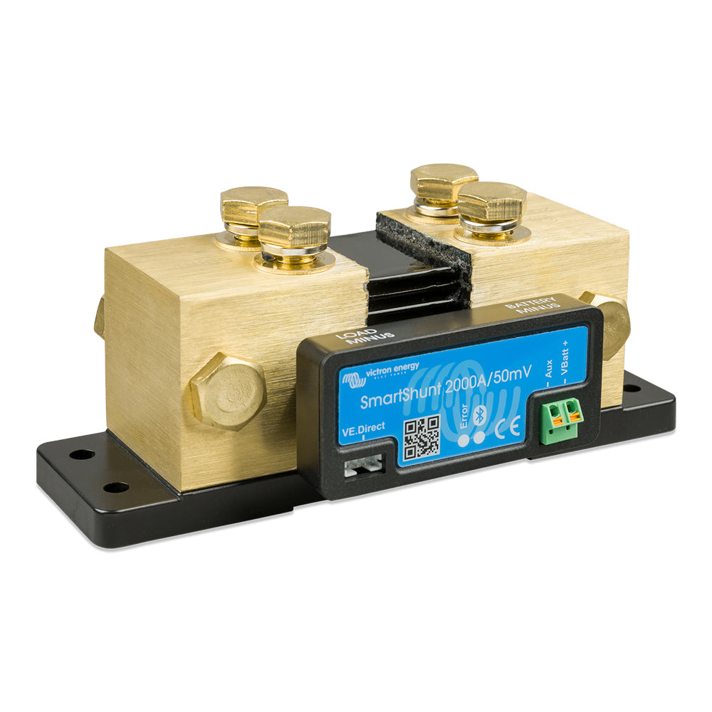 Victron SmartShunt 2000AMP/50MV Derivación de batería inteligente Bluetooth [SHU050220050]