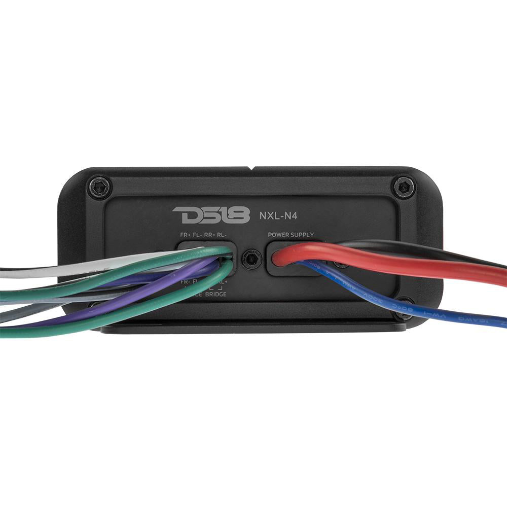 Amplificateur marin numérique à 4 canaux DS18 HYDRO à gamme complète - 720 W [NXL-N4]