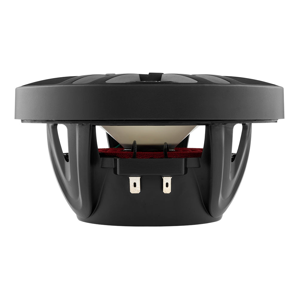 DS18 HYDRO 6,5 "Haut-parleurs marins à 2 voies avec lumières LED RBG 300W - Noir mat [NXL-6BK]