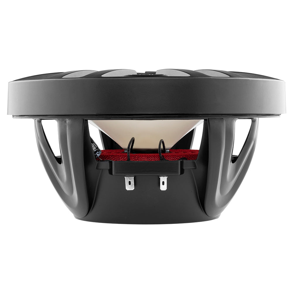 DS18 HYDRO 8 "Haut-parleurs marins à 2 voies avec lumières LED RVB 375W - Noir mat [NXL-8BK]