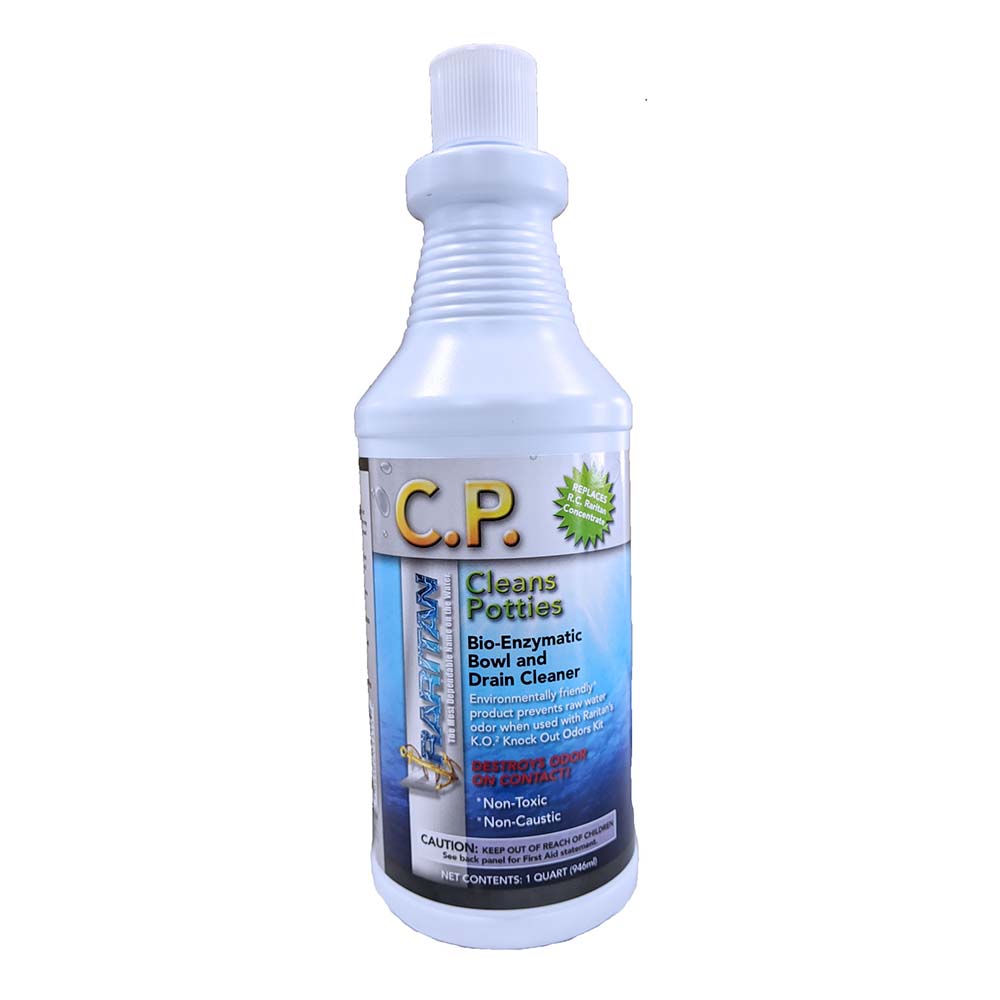 Raritan C.P. Cleans Potties 32Oz Bottle Bio-Enzymatic  