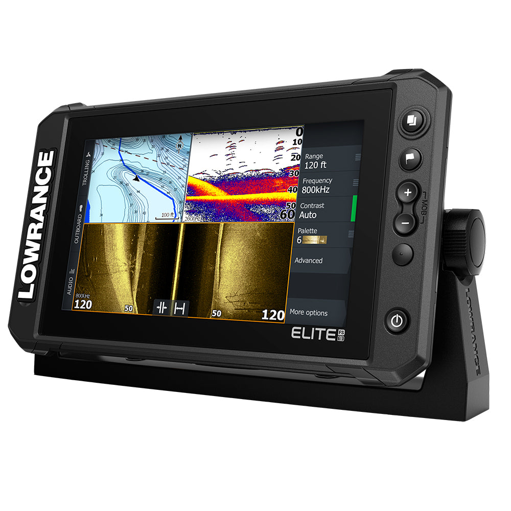 Lowrance Elite FS 9 Chartplotter/Fishfinder w/Active Imaging&trade; 3-in-1 Transom Mount Transducer