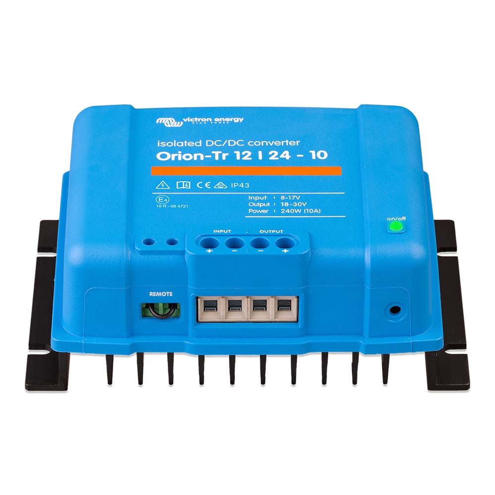 Victron Orion-TR Convertidor CC 12/24-10A (240W) Aislado con aislamiento galvánico [ORI122424110]