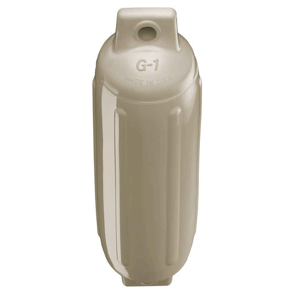 Polyform G-1 Twin Eye Fender 3.5" x 12.8" - Sand [G-1 SANDWO]