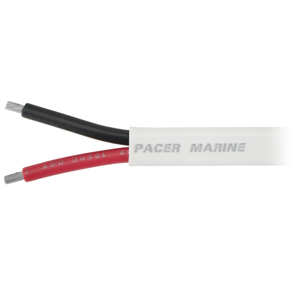 Pacer 10/2 AWG Duplex Cable - Flat Cable - Red/Black - 100'