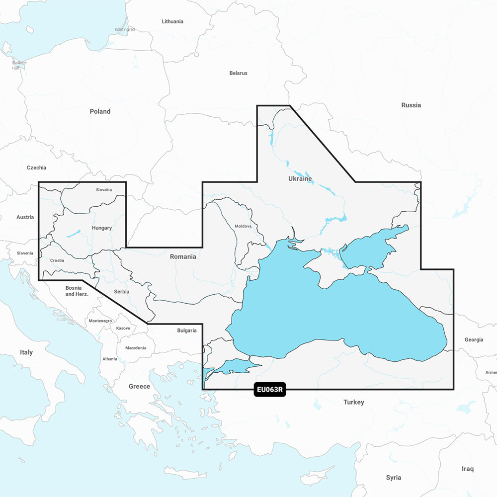 Garmin Navionics+ NSEU063R - Black Sea &amp; Azov Sea - Marine Chart
