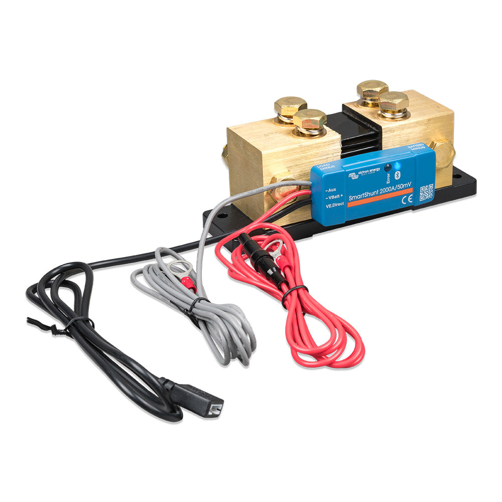 Moniteur de batterie Bluetooth Victron SmartShunt 2000A / 50MV IP65 [SHU065220050]