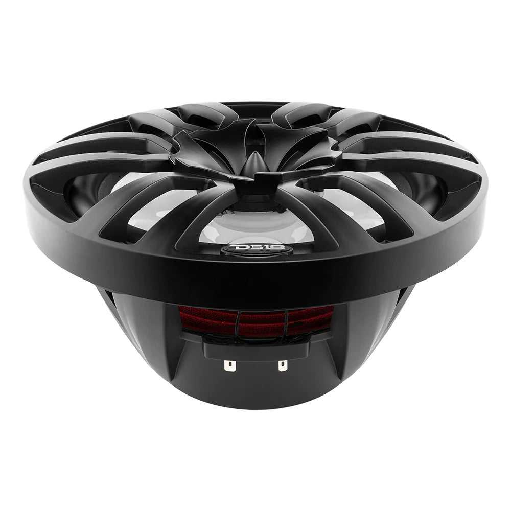 DS18 HYDRO 10" Haut-parleurs marins à 2 voies avec tweeters Bullet Lumières LED RVB intégrées - Noir [NXL-10/BK]