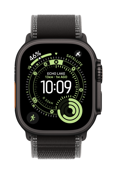 Apple Watch Ultra 3 49mm Titanium Cellular - Black Titanium