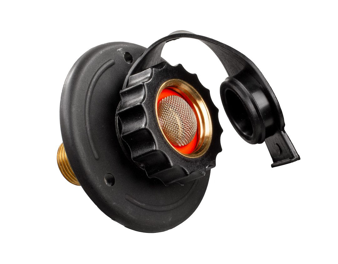 JR PRODUCTS CITY WATER FLANGE  BLACK  FPT [62265]