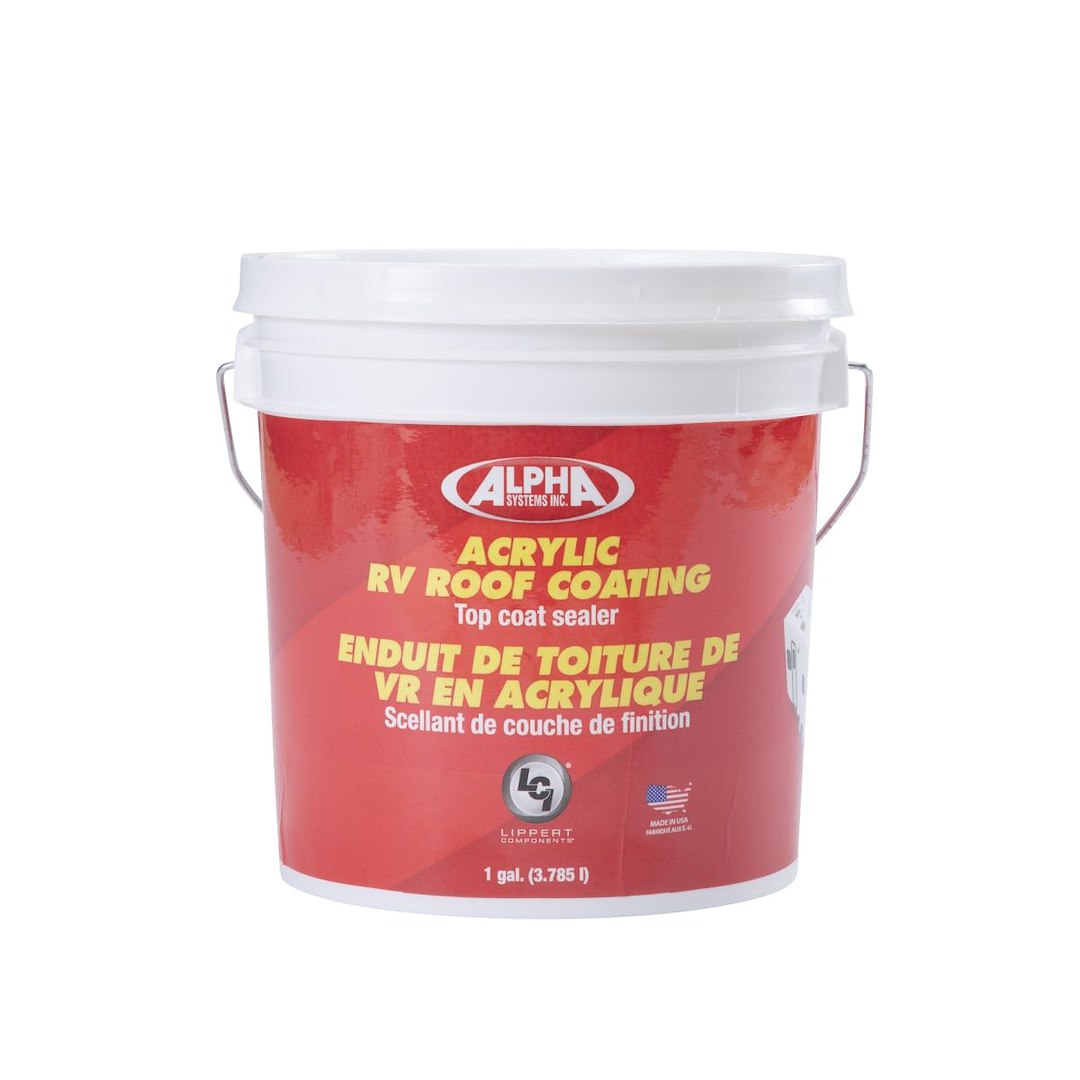 LIPPERT COMP 4034 WH LATEX ROOF COAT (1-GALLON) [862401]
