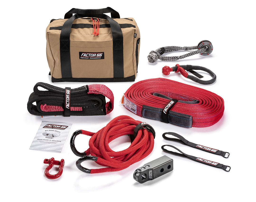FACTOR 55 WNCH TOW KIT_HMNGWAY UTV_BLK [00494-04]