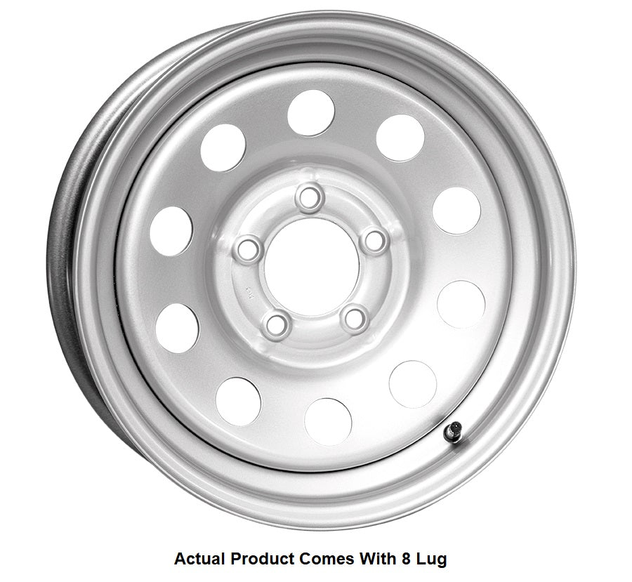 TASKMASTER STEEL - 16X6 8X6.5 SILVER DUAL BOXE [MX660865SDX1CHDBX]