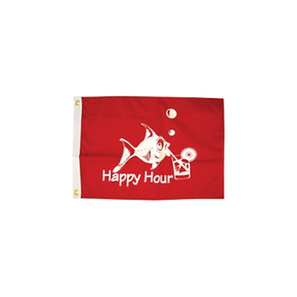 TAYLOR MADE 12'X18' HAPPY HOUR FLAG [5418]