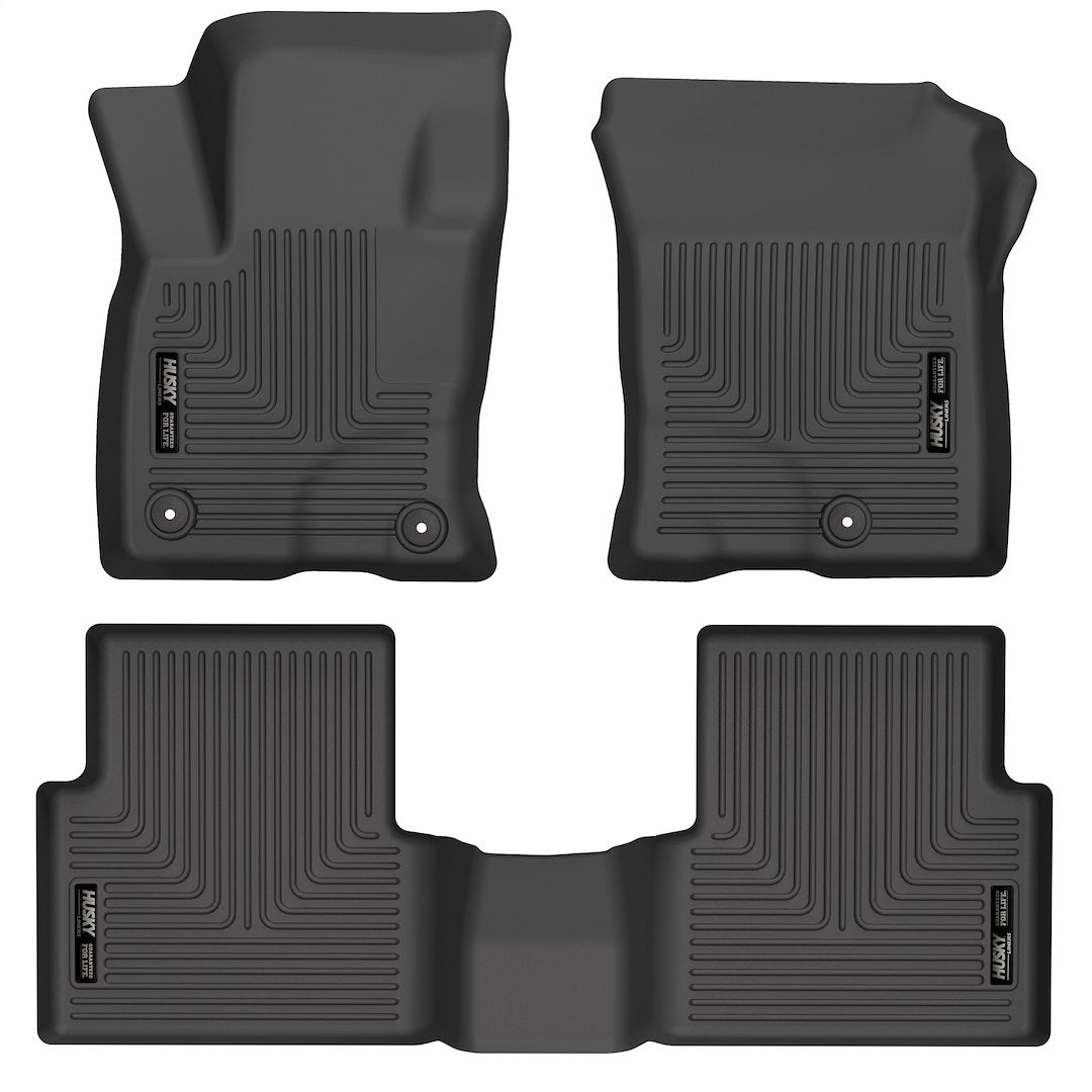 HUSKYLINER FRONT & 2ND SEAT FLOOR LINERS [95341]