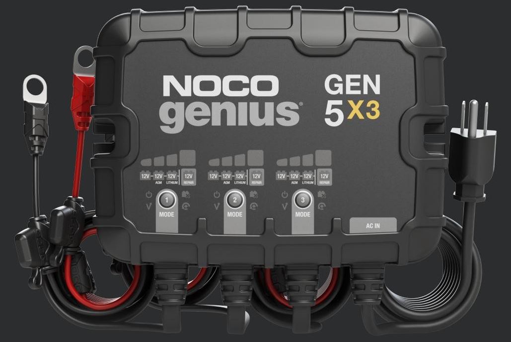 NOCO 3-BANK 15A ONBOARD BATTERY CHARGER [GEN5X3]