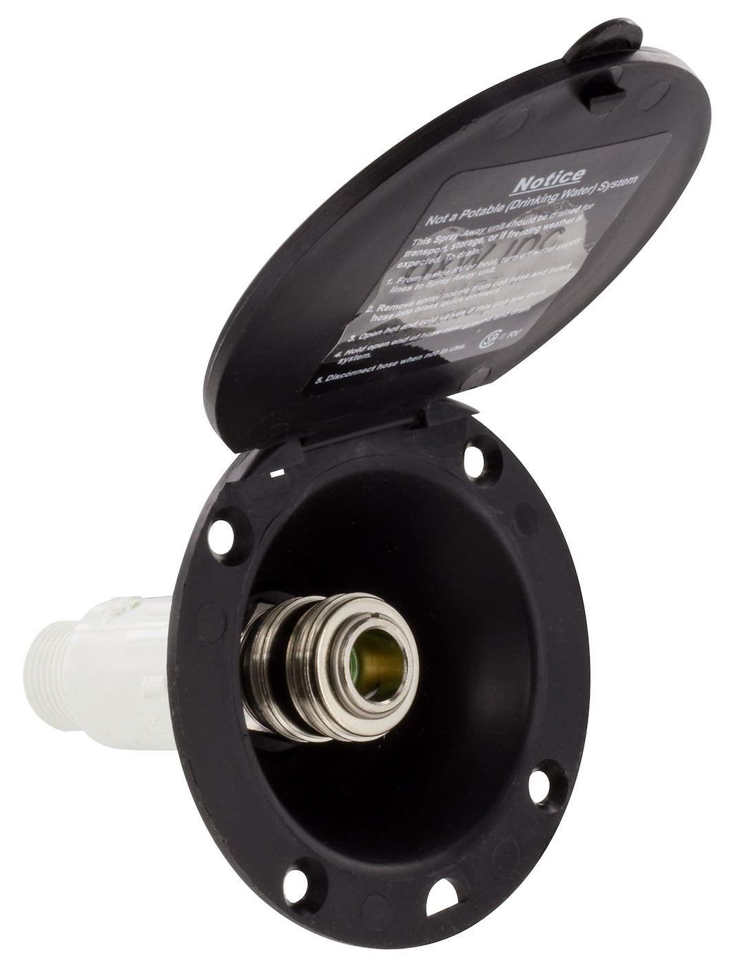 VALTERRA LLC SPRAY PORT-BK SA-PORT BLK-RT [PF147006]