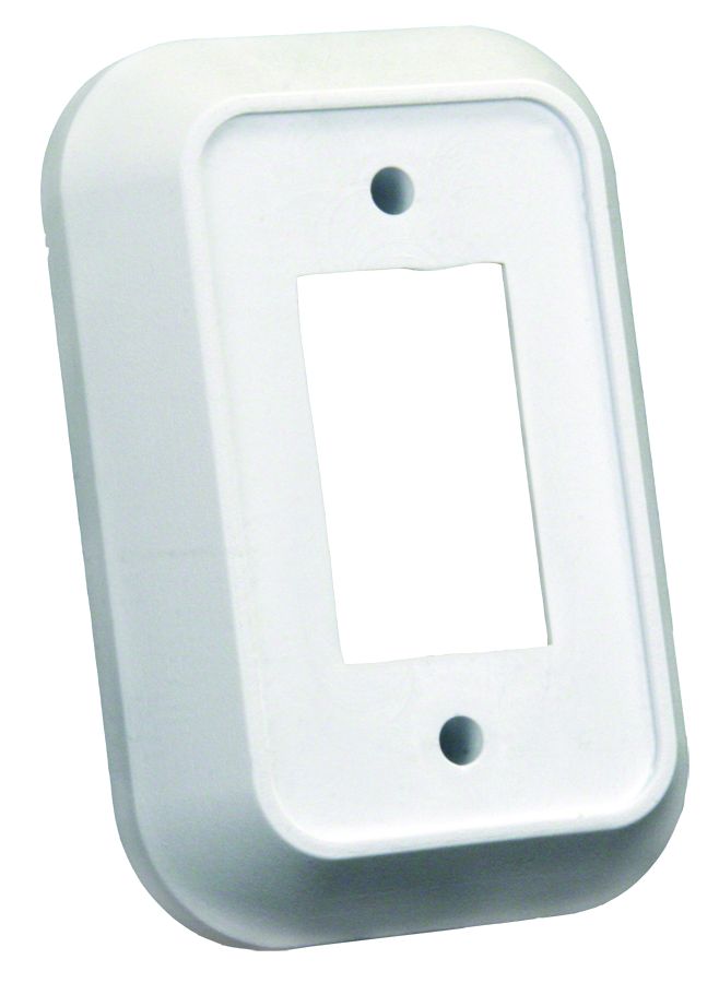 JR PRODUCTS SPCR FOR SGL FACE PL  WHT [13485]