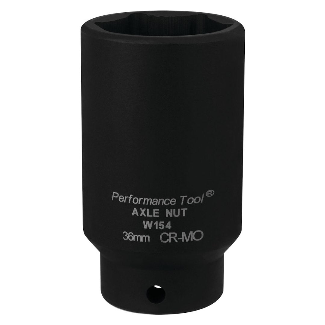 PERFORM TOOL AXLE NUT SOCKET 36MM [W154]