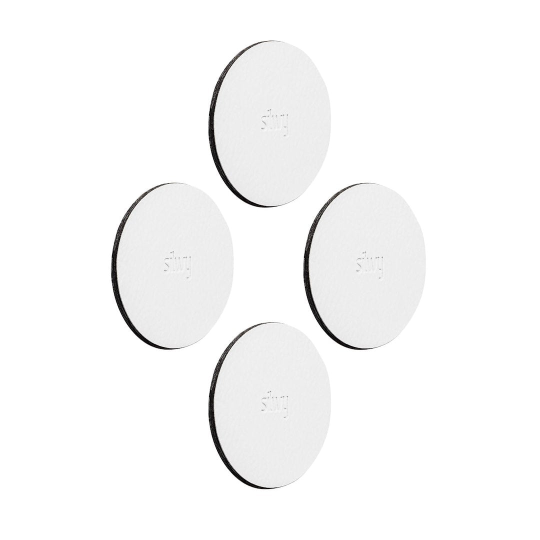 SILWY MAGNET METAL-NANO-GEL-PADS 5 CM WHITE [U000-03KW-4]