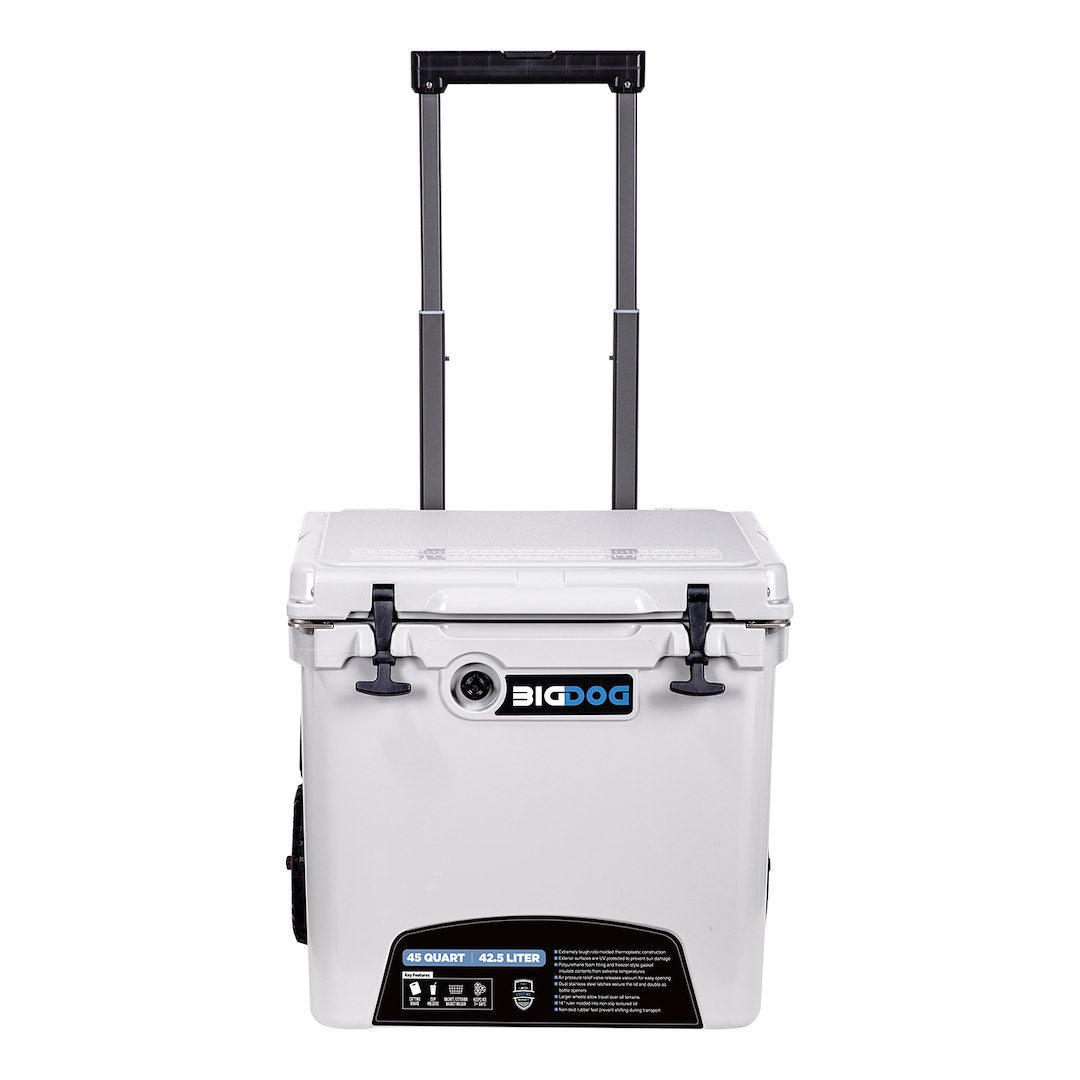 HUSKY TOWING 45 QT ROLLING COOLER W ACCESSORIES [BDCR45]