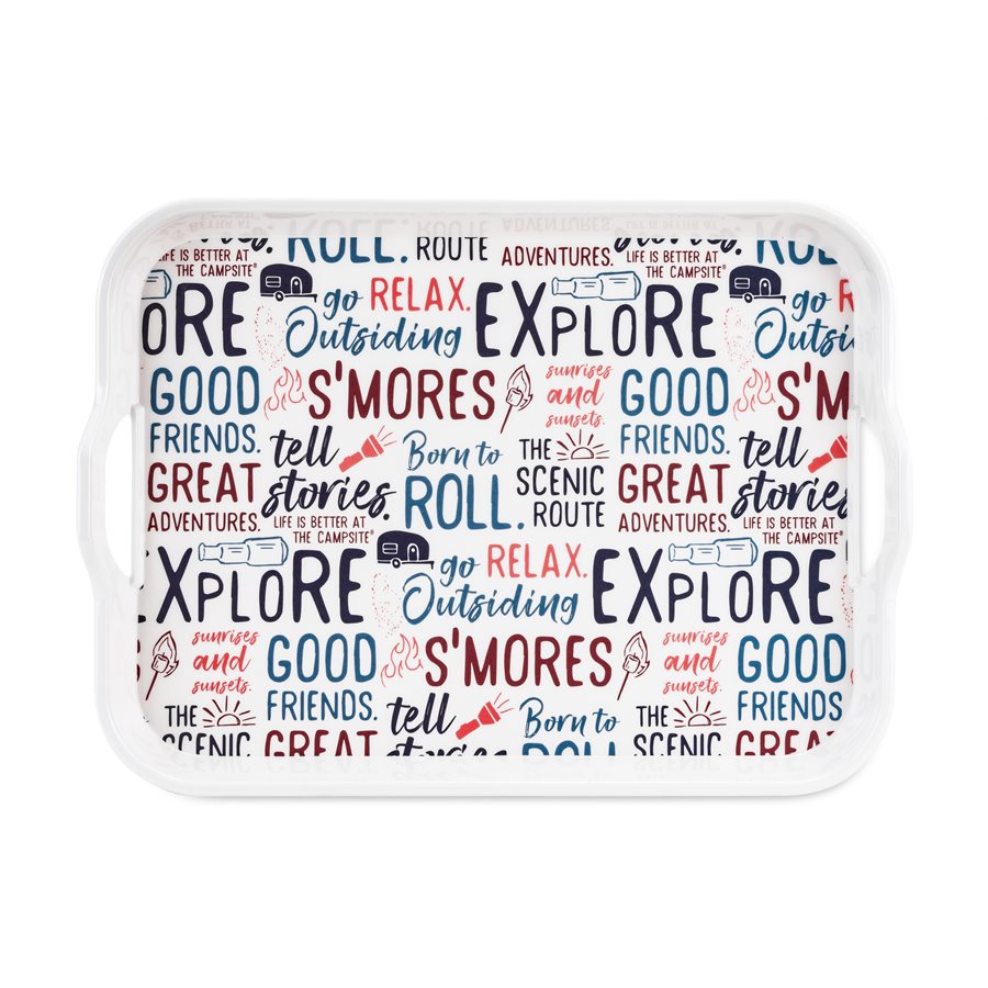 CAMCO LIBATC - MELAMINE TRAY  GRAFFITI DE [53486]