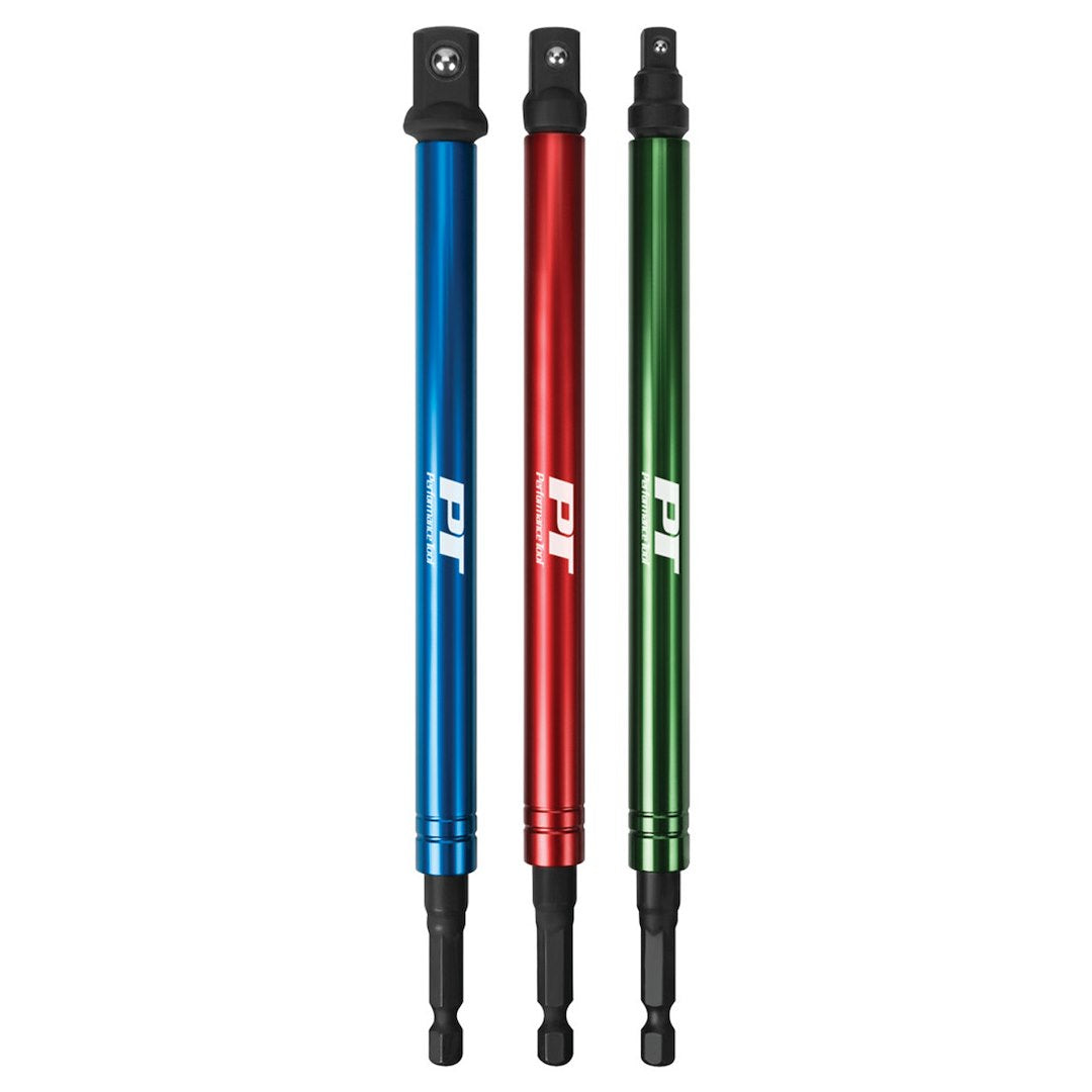 PERFORM TOOL 3PC 8' SOCKET ADAPTER SET [W9036]