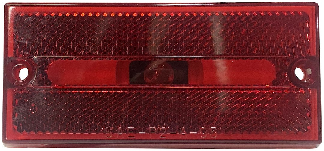 PETERSON MFG CLEARANCE LIGHT RED [V132R]