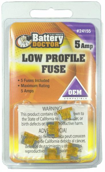 WIRTHCO MINI-FUSE-5 AMP [24155]