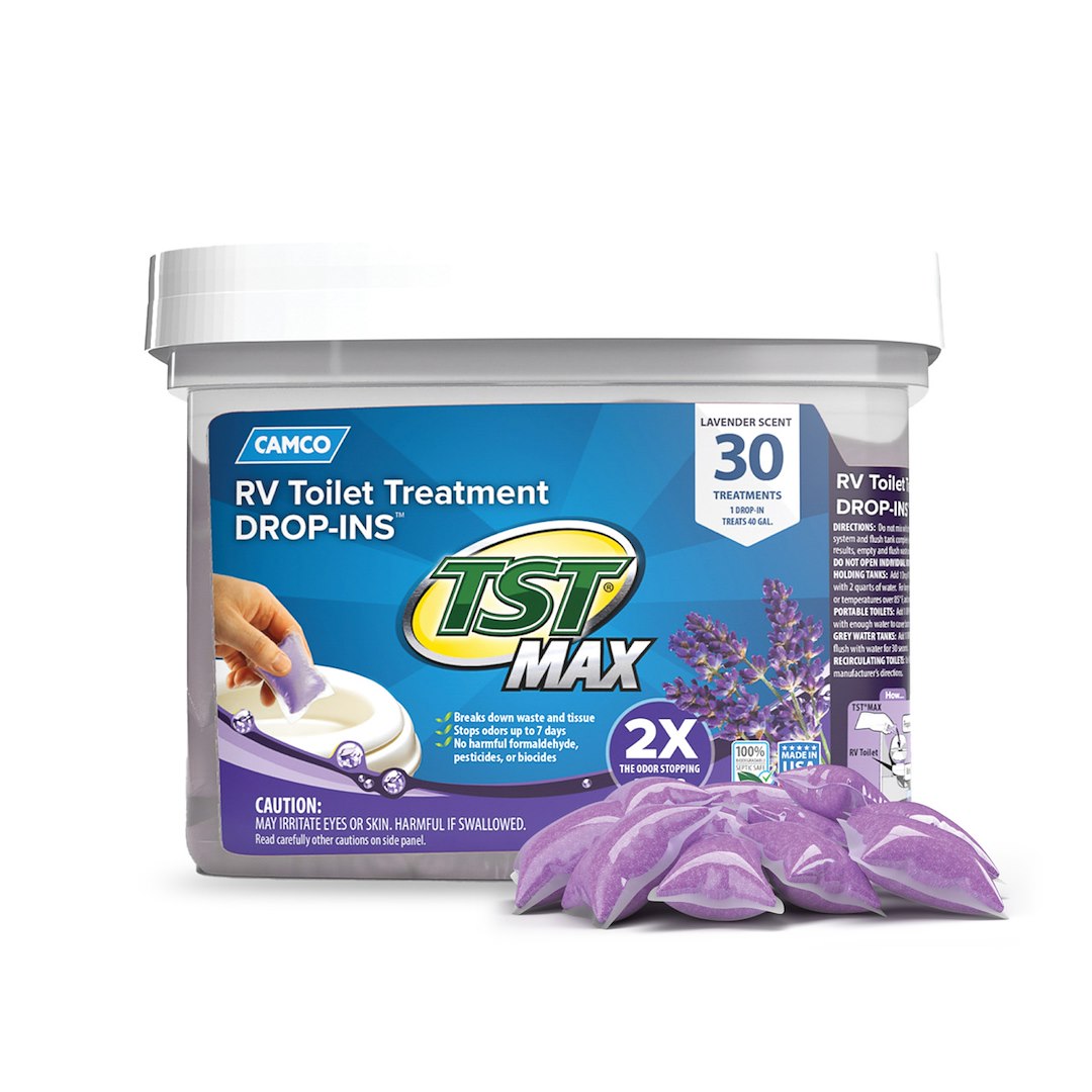 CAMCO TST MAX LAVENDER DROP-INS 30/BUCKET [41553]
