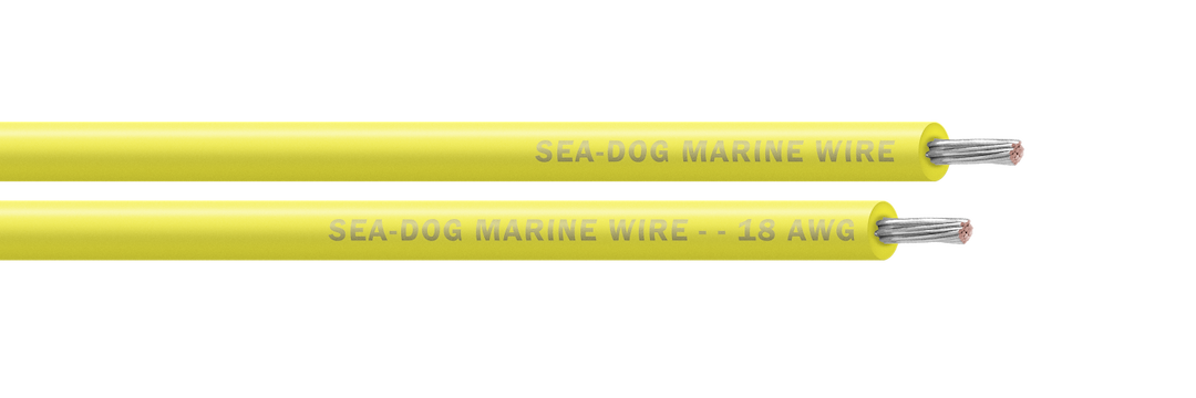 SEA DOG 18 AWG YELLOW 100FT PRIMARY WI RE [8018032]