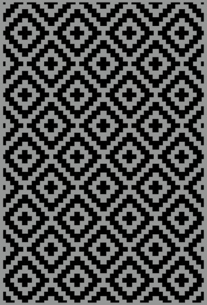 LIPPERT COMP 8X20 MAT BLACK/GREY [2024048083]