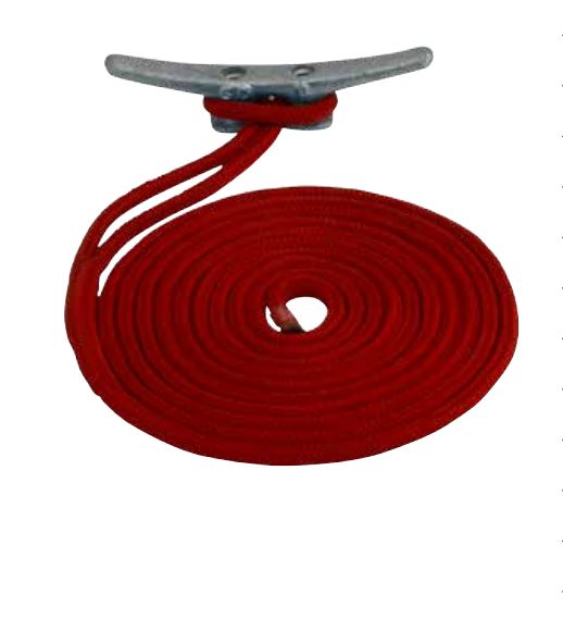 SEA DOG DOUBLE BRAIDED NYLON DOCK LINE [302110015RD-1]