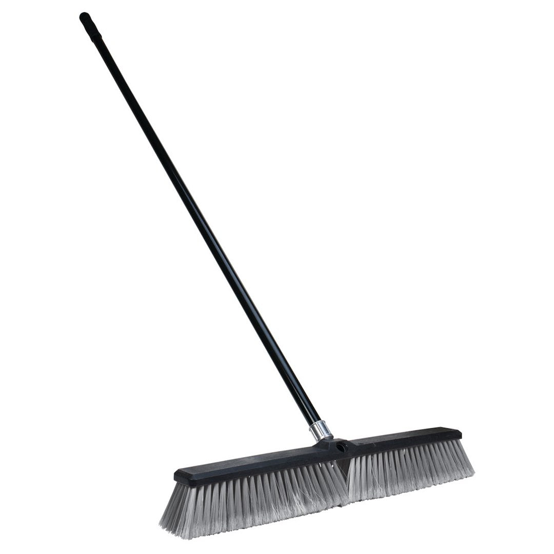 PERFORM TOOL 24' SHOP BROOM W/ STEEL HANDLE [W28]