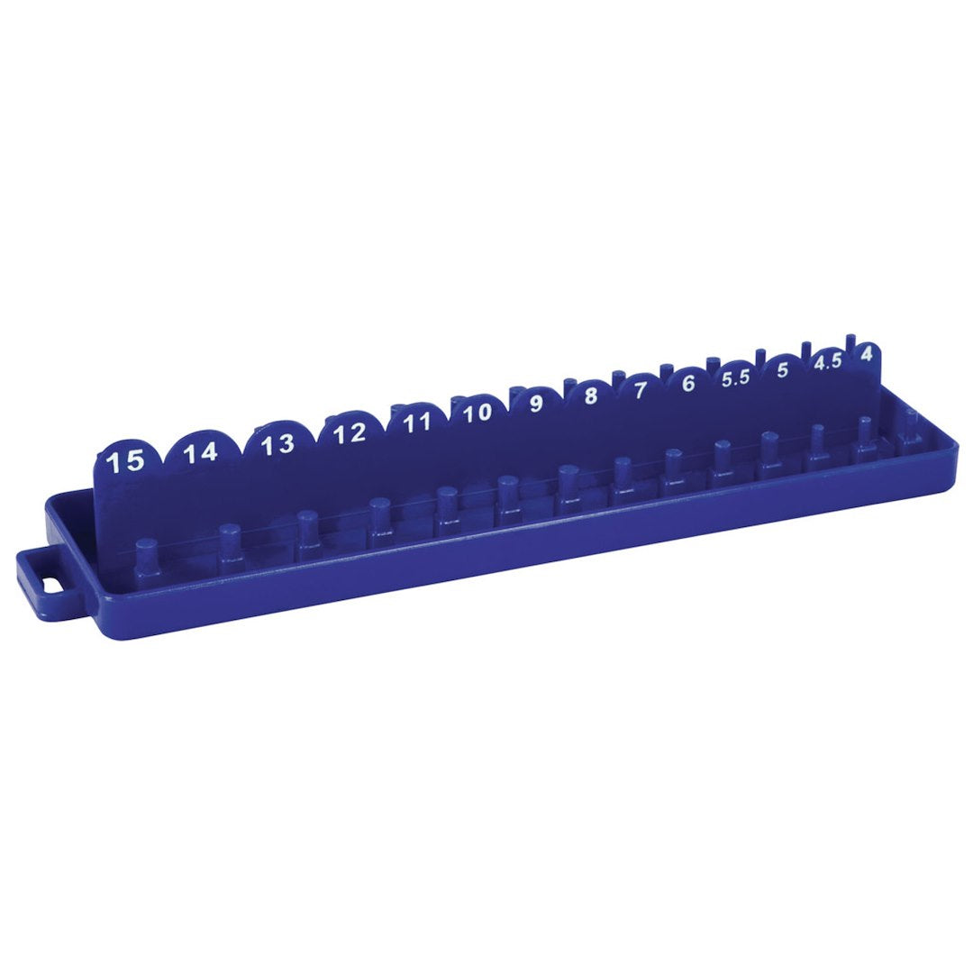PERFORM TOOL 1/4' DR. MET SOCKET TRAY [W776]
