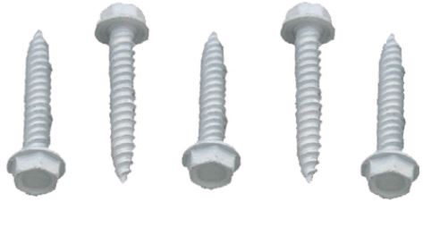 AP PRODUCTS 50PK 8X1' HEX WASHER HEAD [012-TR50W 8 X 1]