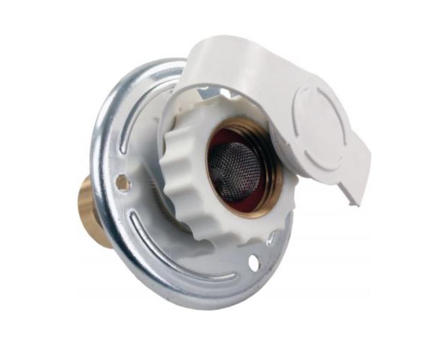 JR PRODUCTS WATER FLANGE  ALUMINUM [62175]