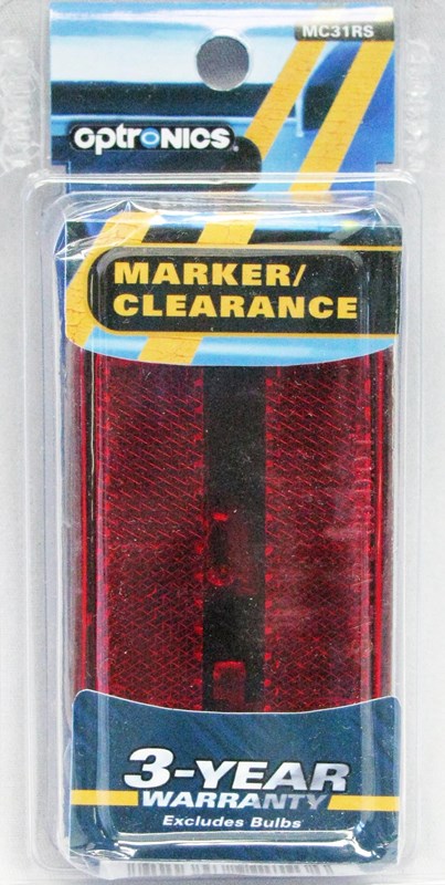 OPTRONICS CLEARANCE LIGHT RED [MC31RS]