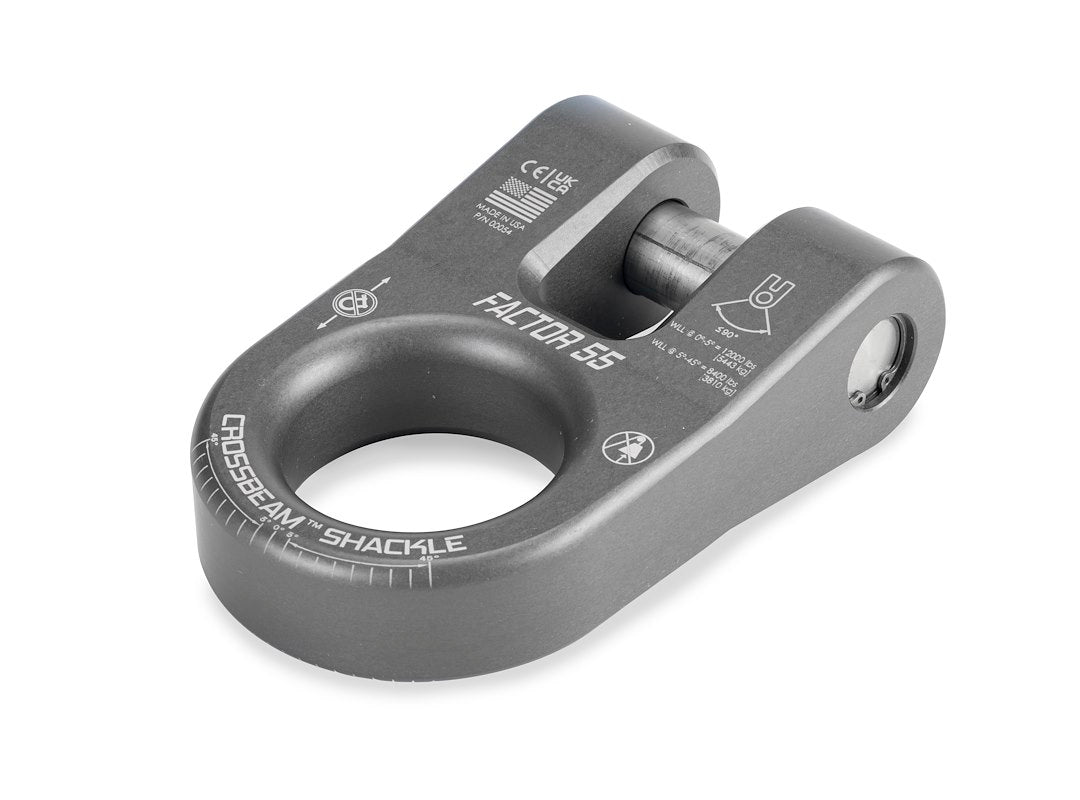 FACTOR 55 CROSSBEAM SHCKLE GRAY [00054-06]