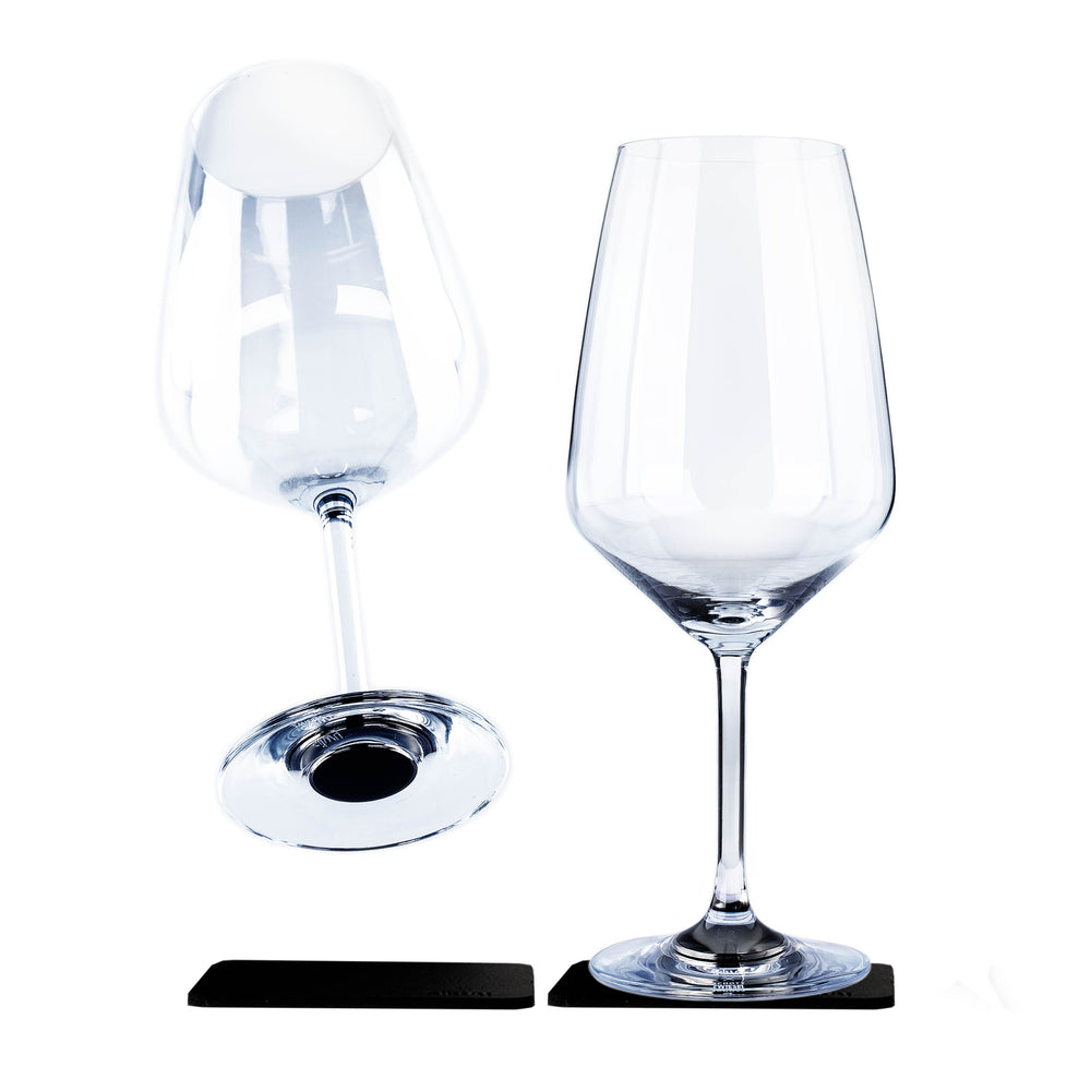 SILWY MAGNET MAG CRYSTAL GLASS WINE BORDEAUX [S030-1312-2]